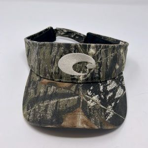 Costa Green Camouflage Visor Excellent Condition
